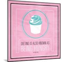 Dieting-OnRei-Mounted Art Print