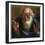 Dieu Le Pere  (God the Father) Peinture De Rutilio Manetti (1571-1639) Debut 17Eme Siecle Oil on C-Rutilio Manetti-Framed Giclee Print