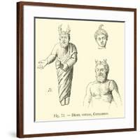 Dieux Cornus, Cernunnos-null-Framed Giclee Print