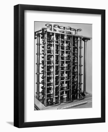 Difference Engine No. 1-Charles Babbage-Framed Photographic Print