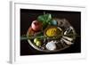 Different Indian Spices on Display at Swaswara, Karnataka, India, Asia-Thomas L-Framed Photographic Print