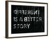 Different is Better-Kent Youngstrom-Framed Art Print