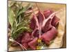 Different Meats with Bunch of Herbs-Eising Studio - Food Photo and Video-Mounted Photographic Print