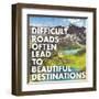 Difficult-Lauren Gibbons-Framed Art Print