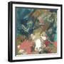 Diffusion Abstract I-Melissa Wang-Framed Art Print