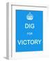 Dig for Victory-null-Framed Art Print