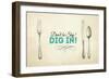 Dig In! 2-null-Framed Giclee Print