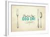 Dig In! 2-null-Framed Giclee Print