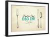 Dig In! 2-null-Framed Giclee Print