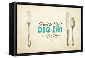 Dig In! 2-null-Framed Stretched Canvas