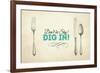 Dig In! 2-null-Framed Giclee Print