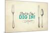 Dig In! 2-null-Mounted Giclee Print