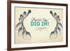 Dig In!-null-Framed Giclee Print