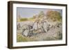 Digging Potatoes, 1905-Carl Larsson-Framed Giclee Print