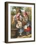 Digging Potatoes-English School-Framed Giclee Print