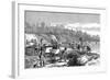 Digging the Panama Canal, 1888-null-Framed Giclee Print