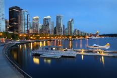 Inner Harbor Twilight, Victoria, British Columbia-digimax-Photographic Print