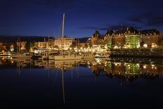 Inner Harbor Twilight, Victoria, British Columbia-digimax-Photographic Print