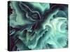 Digital Agate - Teal-null-Stretched Canvas