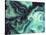 Digital Agate - Teal-null-Stretched Canvas