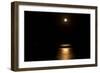 Digital Art Full Moon Over Lake-Anthony Paladino-Framed Giclee Print