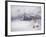 Digital Art Reminiscence Of Plants In Snow-Anthony Paladino-Framed Giclee Print