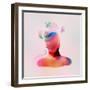 Digital Artwork of Human Mental Energy-Anatoliy Babiy-Framed Art Print