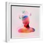 Digital Artwork of Human Mental Energy-Anatoliy Babiy-Framed Art Print