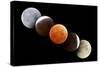 Digital Composite of Total Lunar Eclipse-null-Stretched Canvas