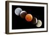 Digital Composite of Total Lunar Eclipse-null-Framed Premium Photographic Print