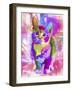 Digital Kitten-Ata Alishahi-Framed Giclee Print