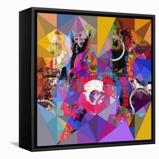 Digital Painting, Abstract Background-Andriy Zholudyev-Framed Stretched Canvas