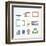 Digital Stuff Icons-tovovan-Framed Art Print