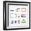 Digital Stuff Icons-tovovan-Framed Art Print