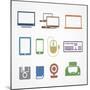 Digital Stuff Icons-tovovan-Mounted Art Print