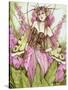 Digitalis Fae-Linda Ravenscroft-Stretched Canvas