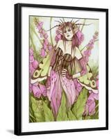 Digitalis Fae-Linda Ravenscroft-Framed Giclee Print