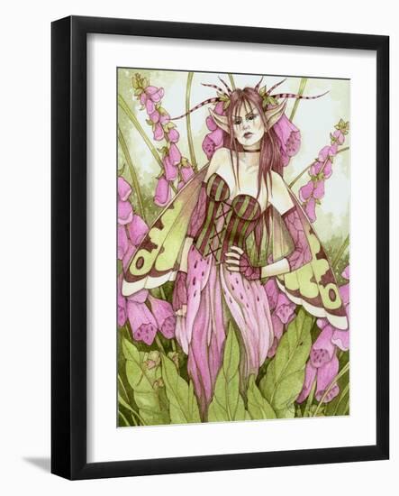 Digitalis Fae-Linda Ravenscroft-Framed Giclee Print