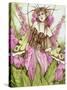 Digitalis Fae-Linda Ravenscroft-Stretched Canvas