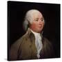 Digitally Restored American History Painting of President John Adams-null-Stretched Canvas