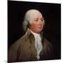 Digitally Restored American History Painting of President John Adams-null-Mounted Art Print