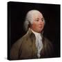 Digitally Restored American History Painting of President John Adams-null-Stretched Canvas