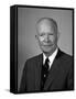 Digitally Restored American History Photo of President Dwight Eisenhower-null-Framed Stretched Canvas