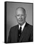 Digitally Restored American History Photo of President Dwight Eisenhower-null-Framed Stretched Canvas
