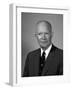 Digitally Restored American History Photo of President Dwight Eisenhower-null-Framed Photographic Print