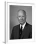 Digitally Restored American History Photo of President Dwight Eisenhower-null-Framed Photographic Print