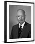 Digitally Restored American History Photo of President Dwight Eisenhower-null-Framed Photographic Print