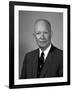 Digitally Restored American History Photo of President Dwight Eisenhower-null-Framed Photographic Print