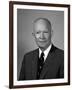 Digitally Restored American History Photo of President Dwight Eisenhower-null-Framed Photographic Print