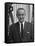 Digitally Restored American History Photo of President Lyndon B. Johnson-null-Framed Stretched Canvas